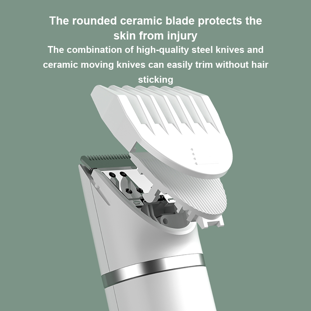 PACKCO Quiet Grooming Clipper — Low-Noise Pet Trimmer