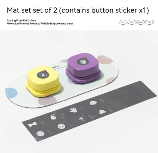 PACKCO Pet Talk Buttons — Communication Training Set