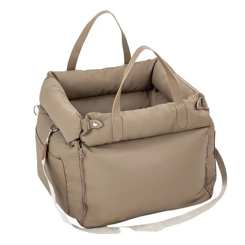 PACKCO Travel Car Seat folded flat for storage