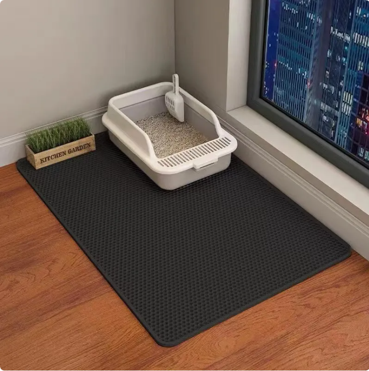PACKCO Anti-Tracking Litter Mat — Double-Layer