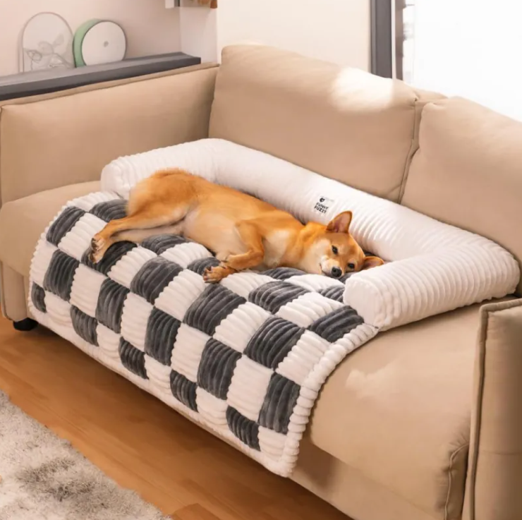 PACKCO Cloud Plush Bed plush texture close-up
